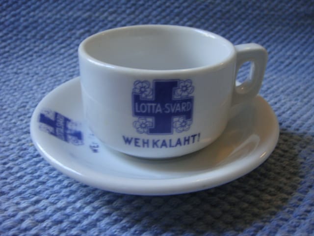 Lotta Svärd kahvikuppi