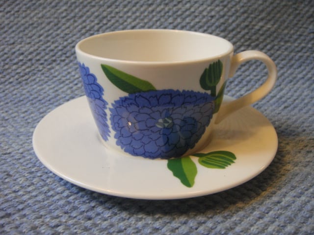 iittala Primavera kahvikuppi Suomen sininen.