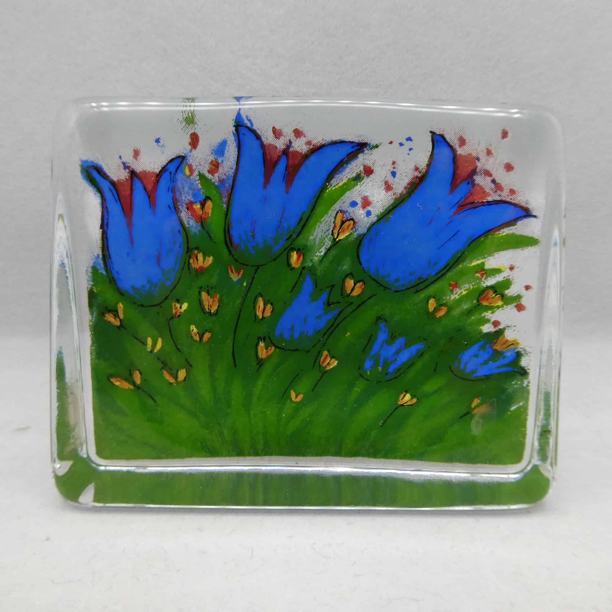 Iittala Kesäkukkia lasikortti, Heljä Liukko-Sundström