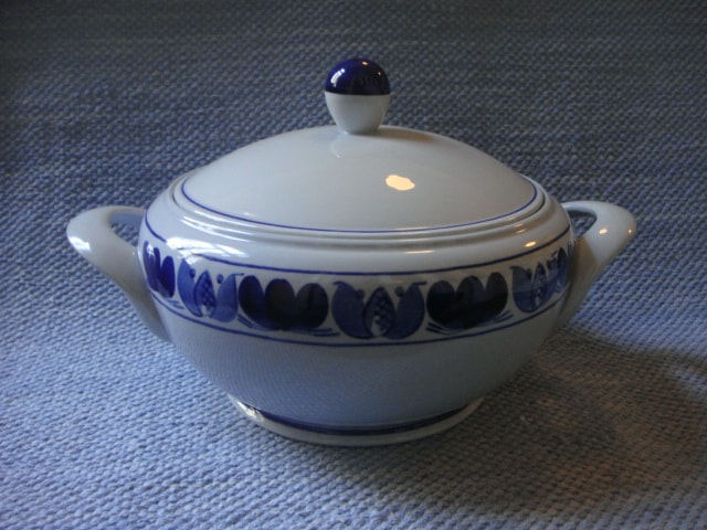 Blue Laurel kannellinen kulho  