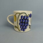 Arabia Paratiisi muki 0,4 l värillinen.