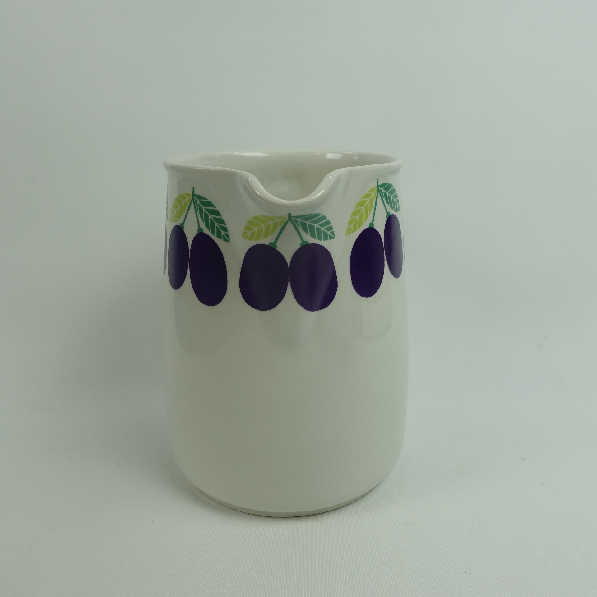 ARABIA 陶器キャニスター プラム Arabia Pomona Plum Pitcher 1.3 l - Wanhat Kupit