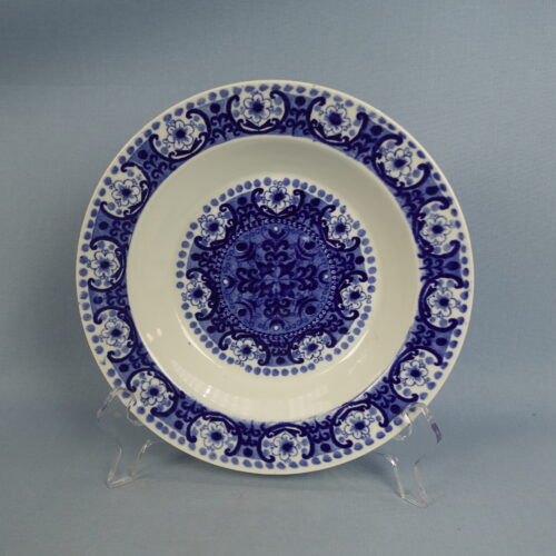 Arabia Ali lautanen syvä sininen.