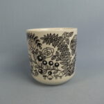 Arabia Piilopaikka muki Metsä 0,4 l Pia Keto.