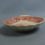 Arabia Maisema simpukkakulho punainen.