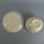 Arabia Tähti kastikeastia + lautanen keltainen.