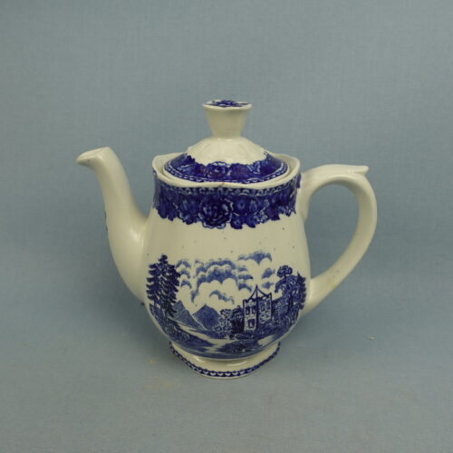 Arabia Maisema kahvikannu sininen.