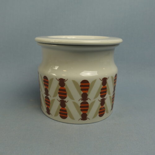 Arabia Pomona Hunaja purkki kannella iso.