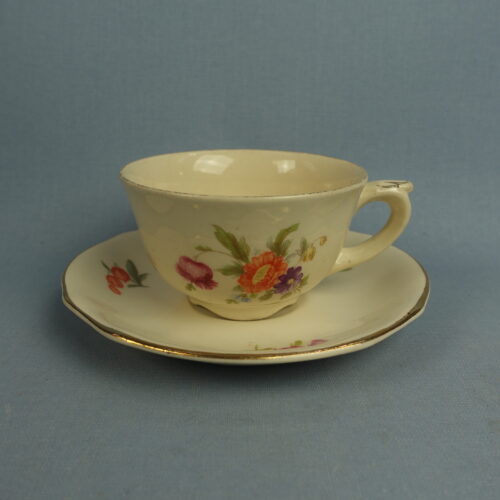 Arabia Kesäkukka kahvikuppi kultareuna AS-malli.