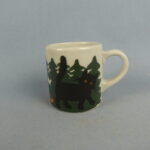 Arabia Pontikka muki kissa ja lintu.