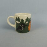 Arabia Pontikka muki kissa ja lintu.