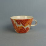 Arabia KoKo Roses kuppi 0,33 l orange.