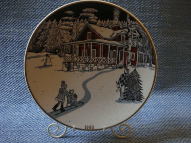 Joululautanen Joulutalo v. 1990
