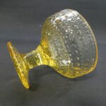 Iittala Kastehelmi jalallinen kulho 35 cl sitruunankeltainen
