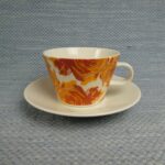 Arabia KoKo Roses kahvikuppi orange