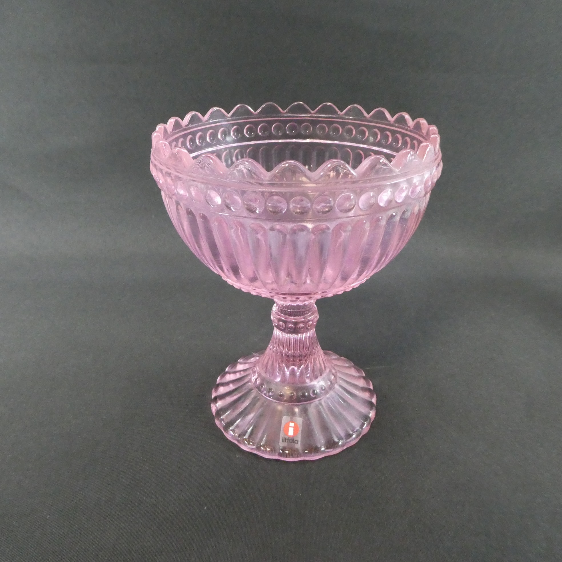 Iittala Mariskooli 155 mm vaaleanpunainen.