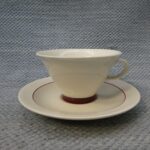 Arabia Harlekin Red Hat teekuppi
