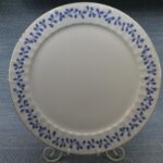 Arabia Vanamo tarjoilulautanen sininen 26 cm