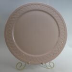 Arabia Sävyposliini tarjoilulautanen rosa 25,5 cm