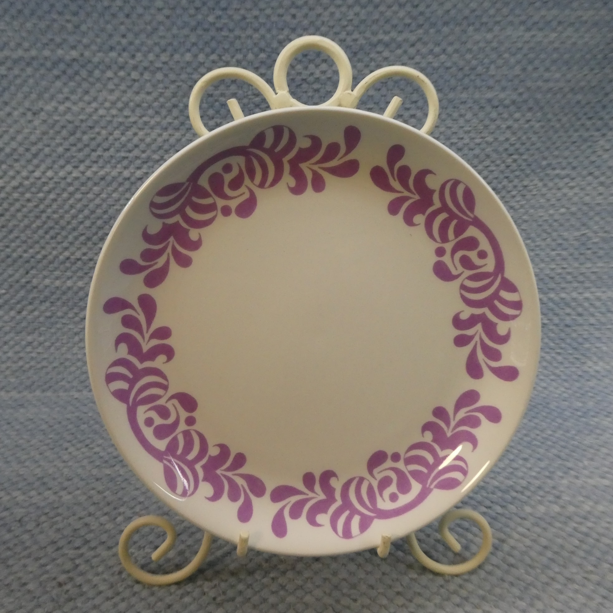 Arabia Suleima lautanen 17 cm pinkki
