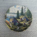 Arabia Rakovalkealla seinälautanen 12 cm Andreas Alariesto