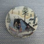 Arabia Rakovalkealla seinälautanen 12 cm Andreas Alariesto