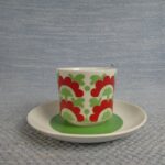 Arabia Unkari kahvikuppi BR-malli 70-luku.