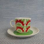 Arabia Unkari kahvikuppi BR-malli 70-luku.