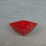 Arabia Nero tarjoilukulho 10x10 cm punainen Pekka Harni.