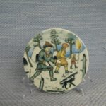 Arabia uuteen tulevaisuuteen seinälautanen 12 cm n:o 14 Andreas Alariesto.