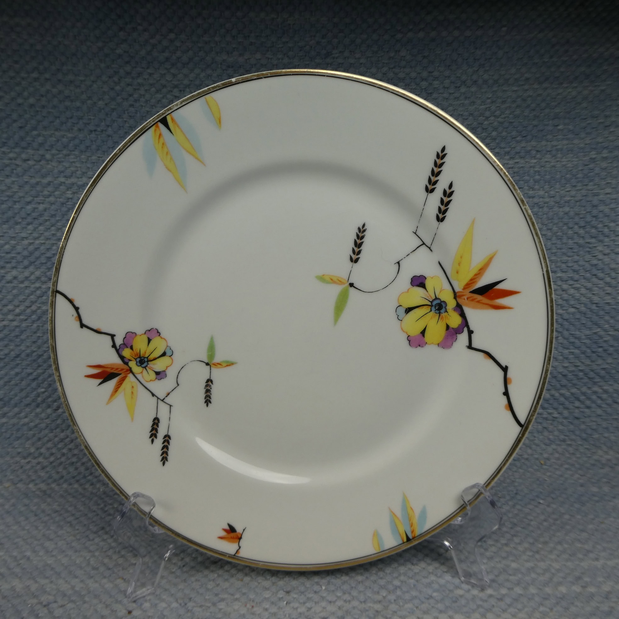 Arabia Koivunurpu lautanen 25 cm AB-malli.