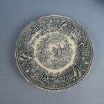 Arabia Maisema 17 cm lautanen siniharmaa.