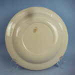 Arabia Windflower lautanen kellertävä.