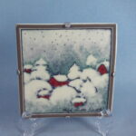 Arabia Tähtien yössä seinälaatta 12x12 cm HLS.