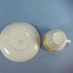 Arabia Molla kahvikuppi keltainen.