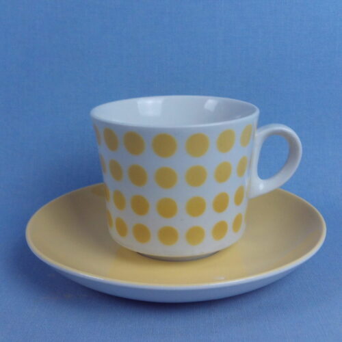 Arabia POP kahvikuppi keltainen BR-malli.