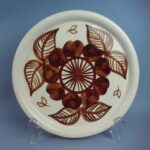 Arabia Köökki lautanen 23,5 cm ruskea.