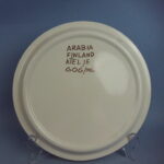 Arabia Köökki lautanen 23,5 cm ruskea.