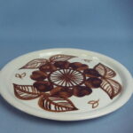 Arabia Köökki lautanen 23,5 cm ruskea.