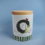 Arabia Joulukranssi keittiöpurkki Minna Immonen.