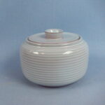 Arabia MS sokerikko kannella sininen.