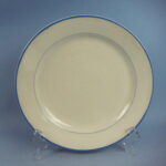 Arabia Siniraita lautanen kellertävä massa.