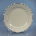 Arabia Siniraita lautanen 17 cm kellertävä massa.