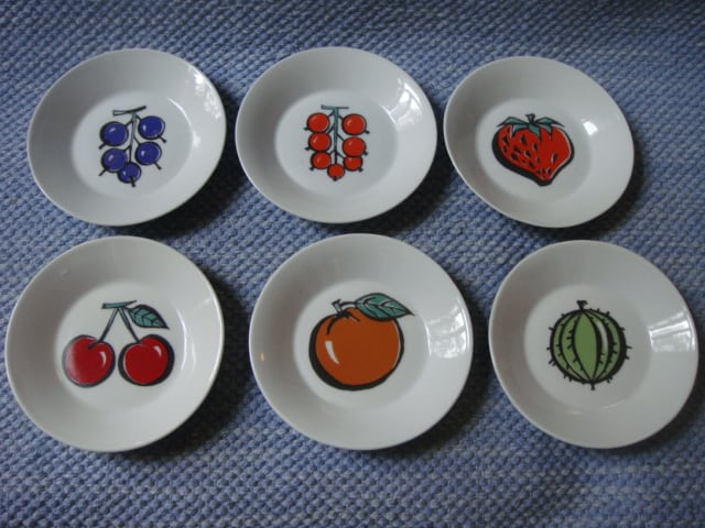 Tutti Frutti lautaset  