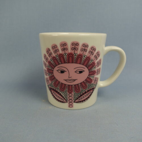 Arabia Daisy muki punainen.