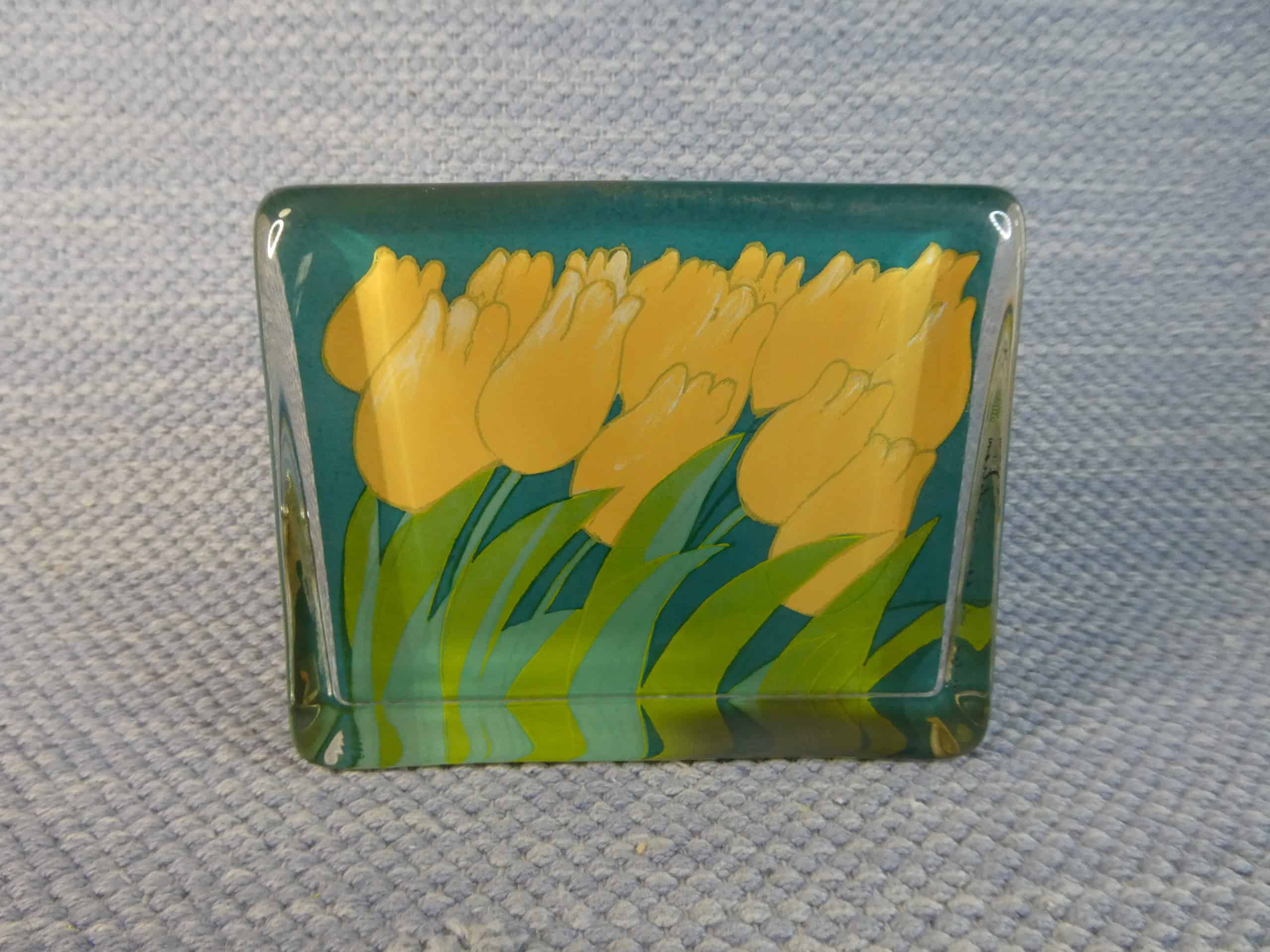 Iittala Lasikortti Tulppaanit Heljä.