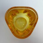 Iittala Tris kynttilälyhty keltainen