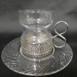 Iittala Tsaikka lasi+alunen Timo Sarpaneva