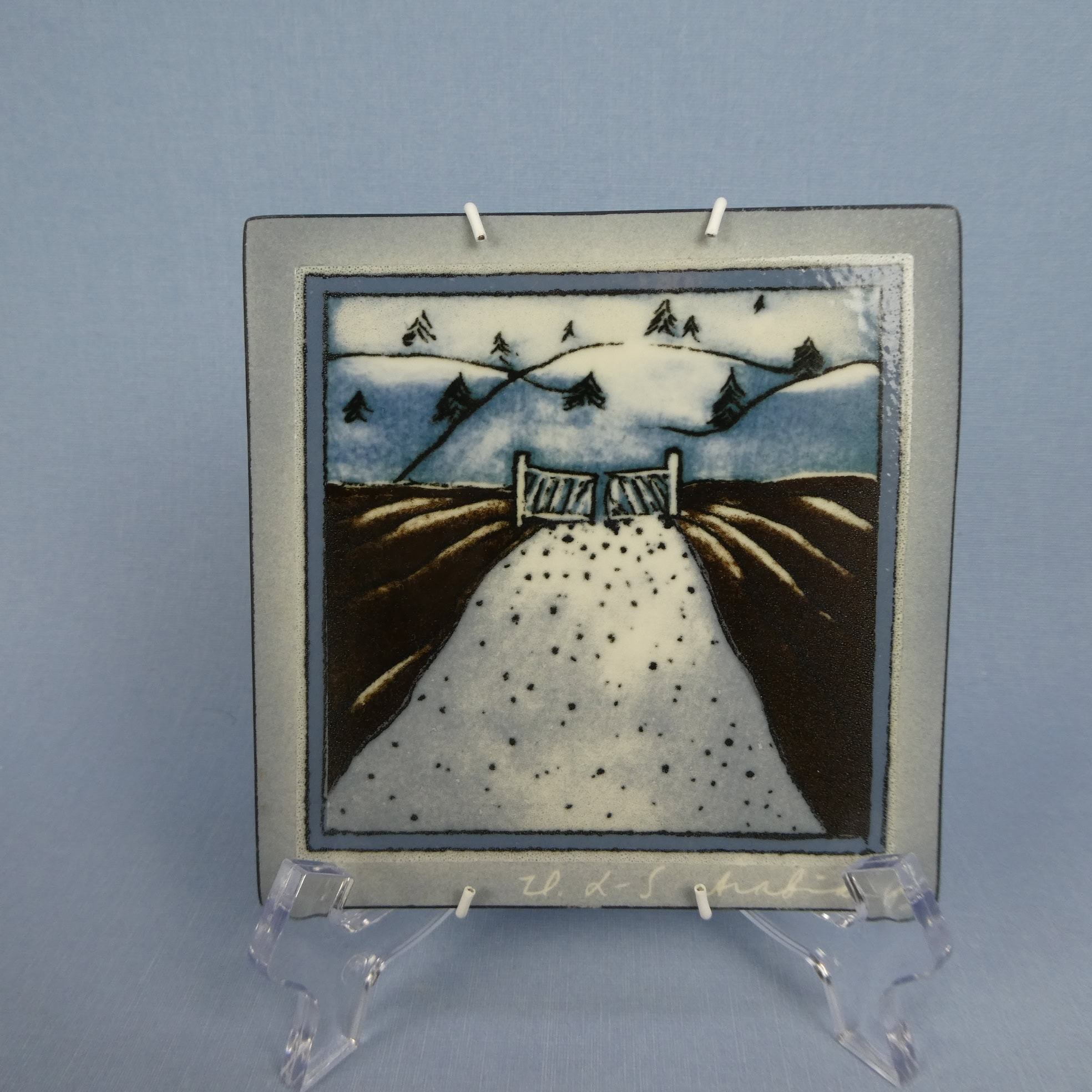Arabia Portti seinälaatta 12x12 cm HLS.