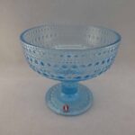 Kastehelmi jalallinen kulho, 35 cl, vaaleansininen, iittala